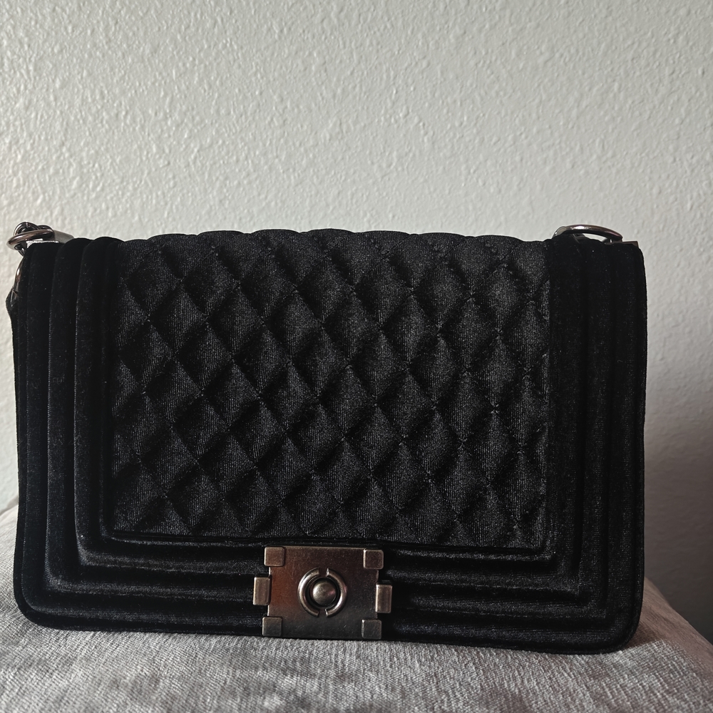 Two Elegant Black Crossbody Or Shoulder Purses